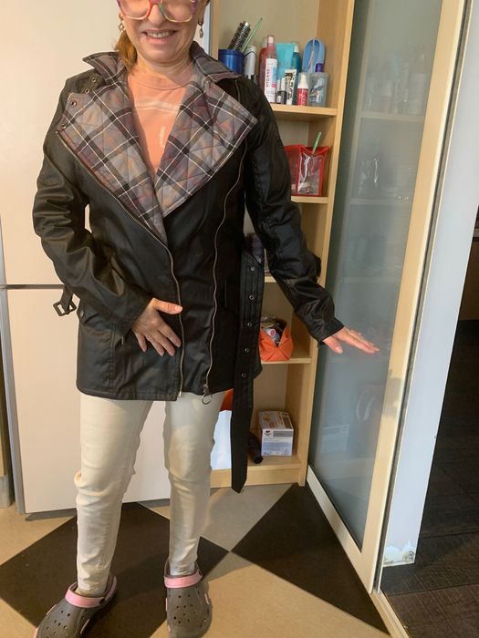 Дамско яке Barbour, на практика ново