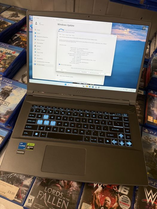 MSI Thin 15 i5-12450H RTX 4050 16GB 1TB 144Hz impecabil