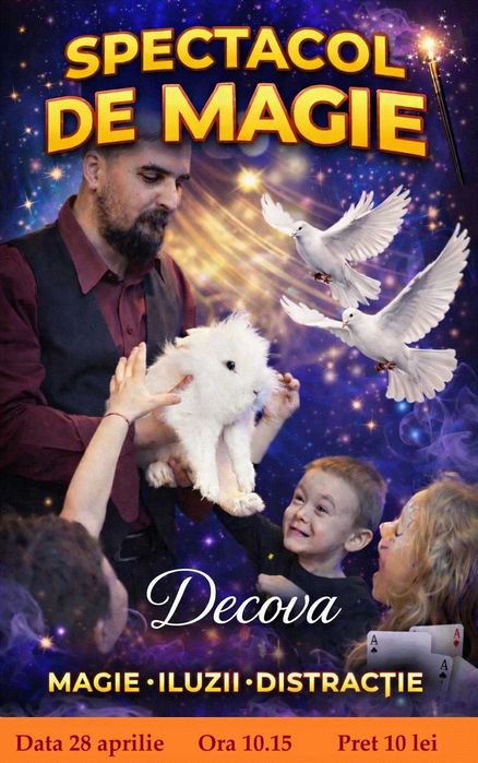 Magician petreceri copii Ramnicu Valcea *