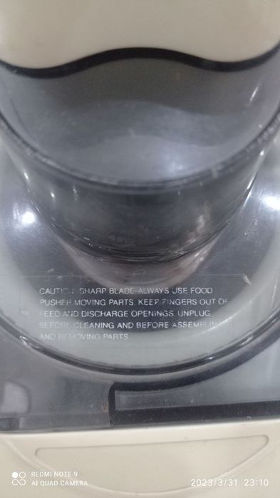 Sokovijimalka ishlaydi