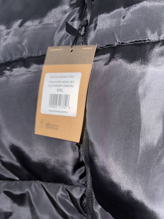 Geacă XXL The North Face negru neagră noua