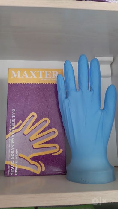 Нитриловые перчатки Макстер.