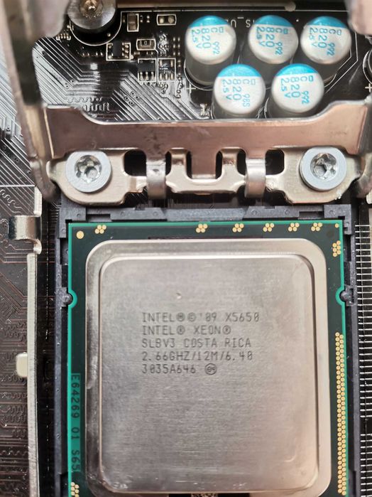 Дънна платка MSI X58 PRO + Intel Xeon X5650 Socket 1366 + 24GB DDR3