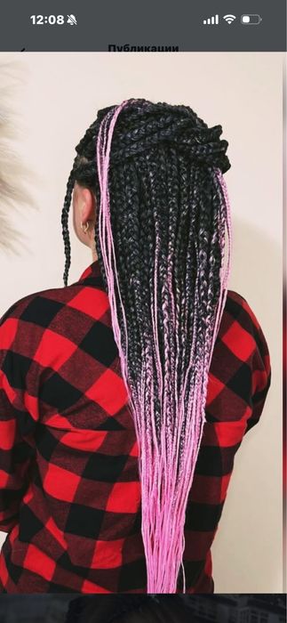 Косы локоны дреды