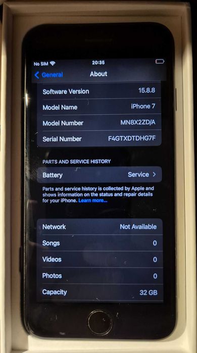 Iphone 7, telefon