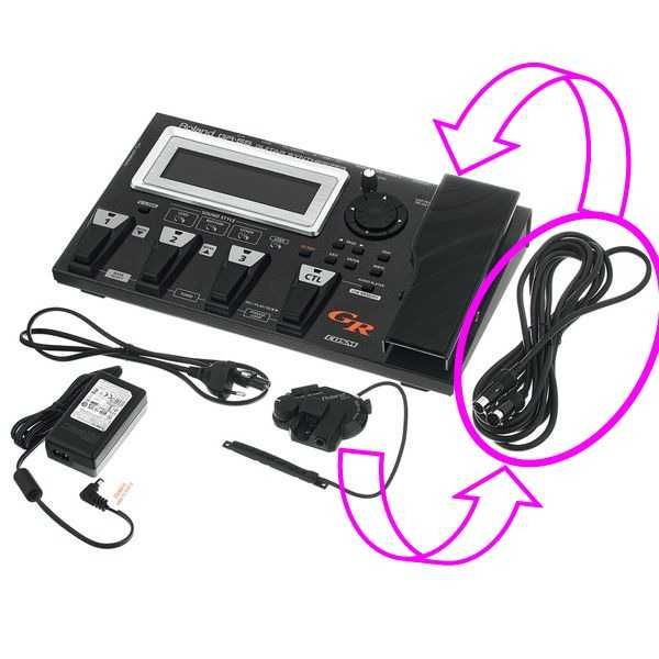 Кабел 13 PIN MIDI 3 метра за китарни синтезатори ROLAND GR GK и VG