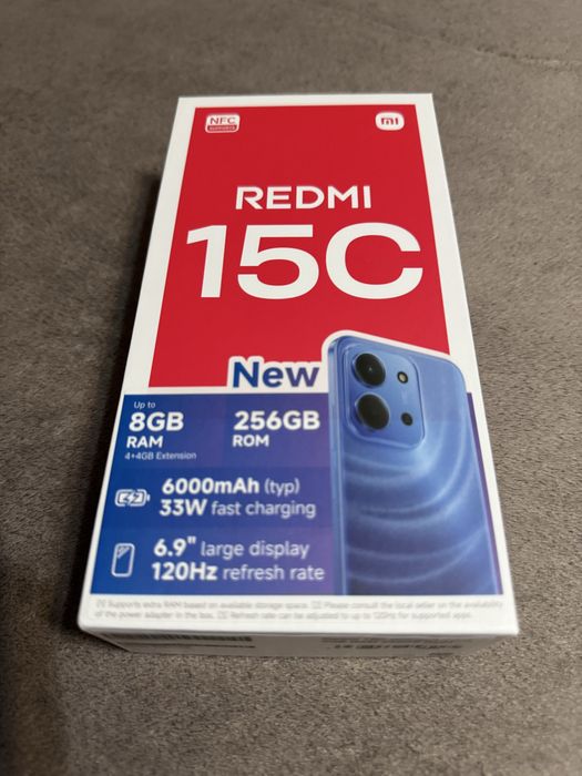 Redmi 15C 256gb negru