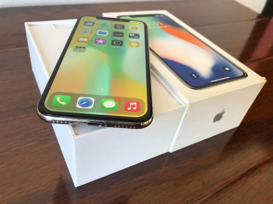 iPhone X White 256GB impecabil