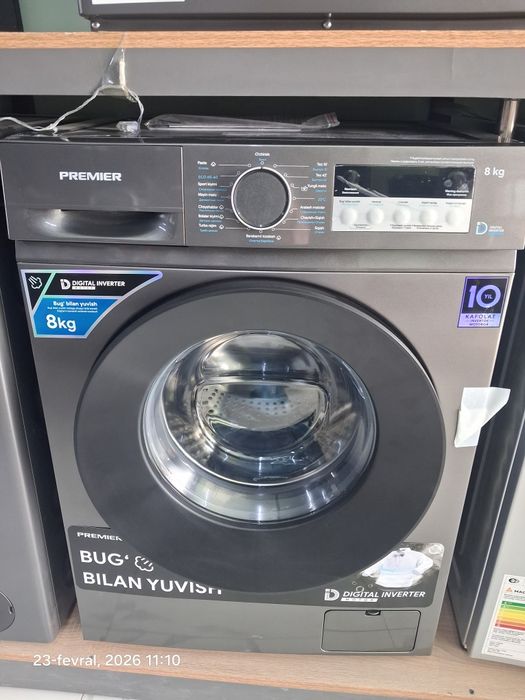 Avtomat kir yuvish mashinasi Premier 8 kg
