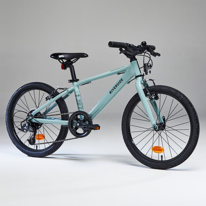 Bicicletă polivalentă Riverside 900 20" verde - (SecondHand) Decathlon