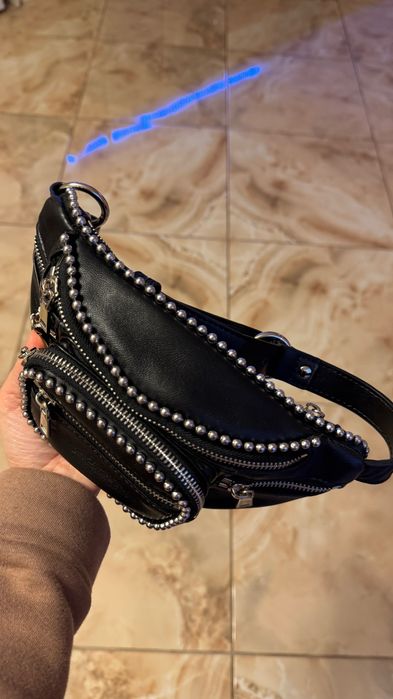 Дамска чанта естествена кожа