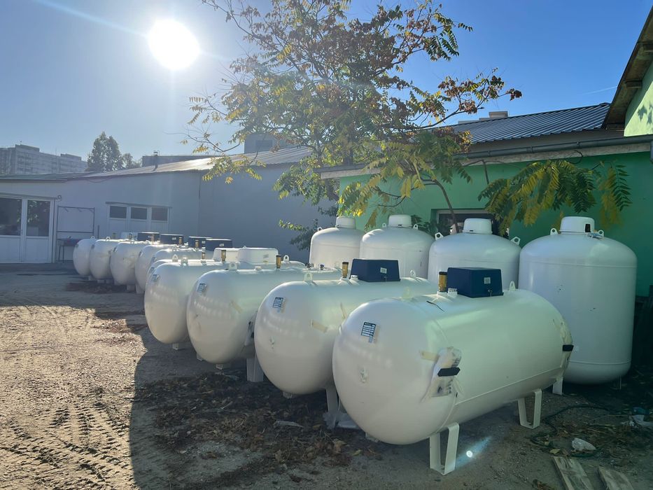 Rezervor GPL 1750l NOU/1000 l recipient gaz,butelie propan,bazin butoi