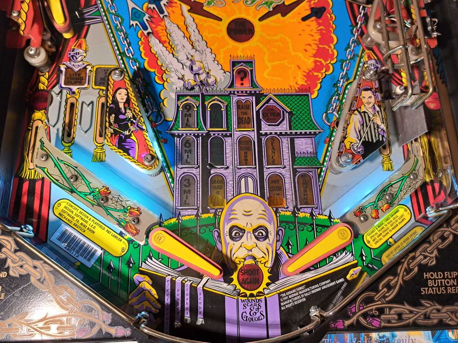 Vand Flipper/Pinball Addams Family