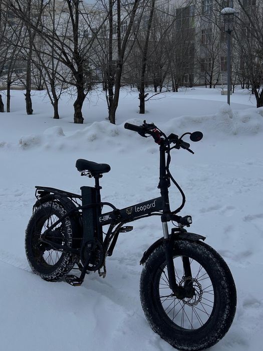 электровелосипед леопард в хорошем состояний