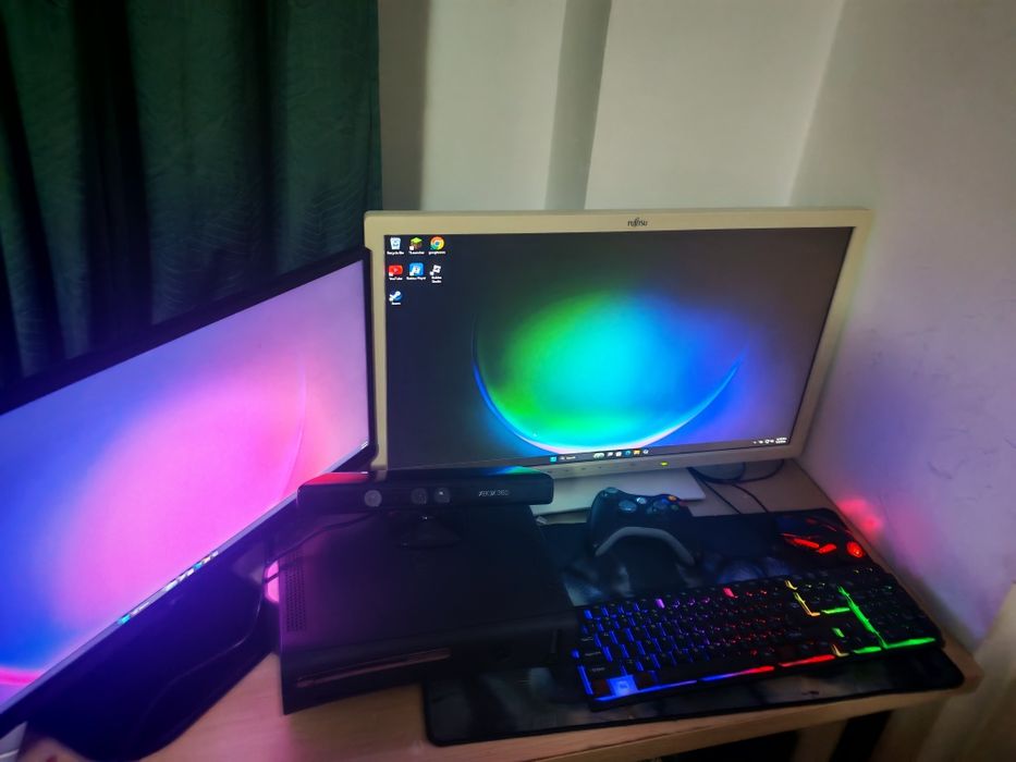 Vând PC complet+xbox360 cu kinect