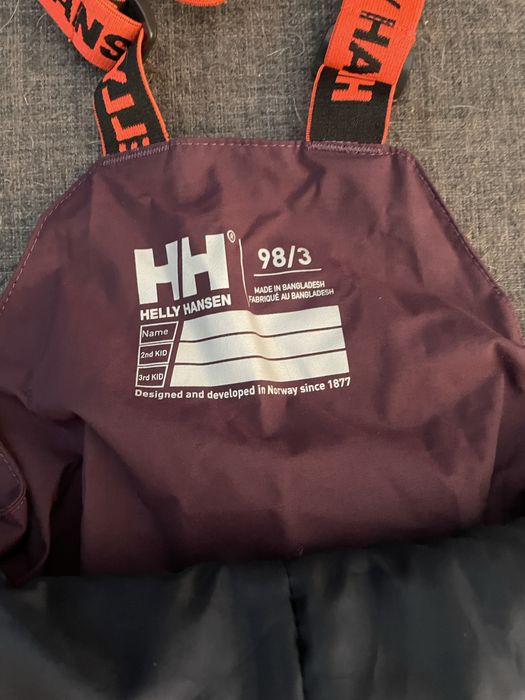 Ски гащеризон, панталон за деца Helly Hansen 98