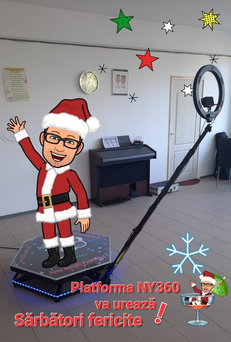 Video Booth 360  platforma 6 persoane