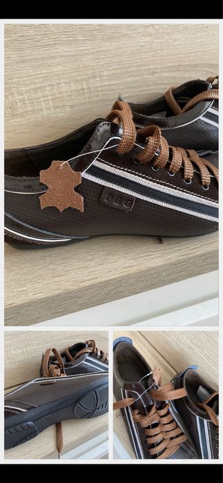 Adidasi PEG piele noi