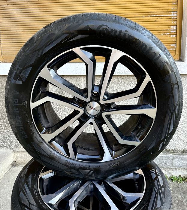 Jante DEZENT R18 + Anvelope 235/55/18 Continental BMW Audi Vw Seat