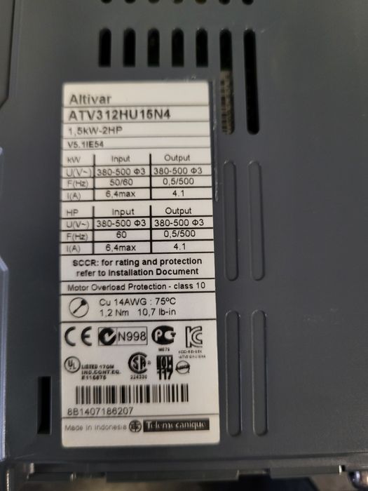 Altivar ATV 312HU15N4