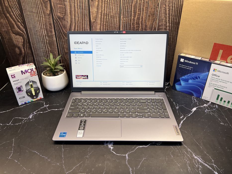 Новый ноутбук Lenovo IdeaPad Slim 3 | Core i3-N305 8/8 | 8GB | 256GB