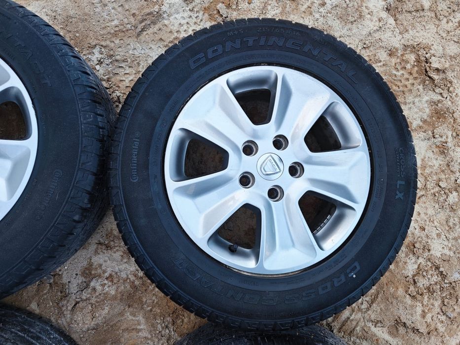 Jante Originale din Aluminiu de Dacia Duster pe 16" OEM