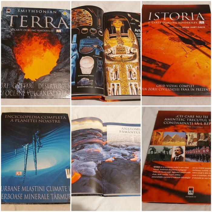 Vand Atlase:Terra,Istoria,Universul,Animale,1000 miracole si Descopera