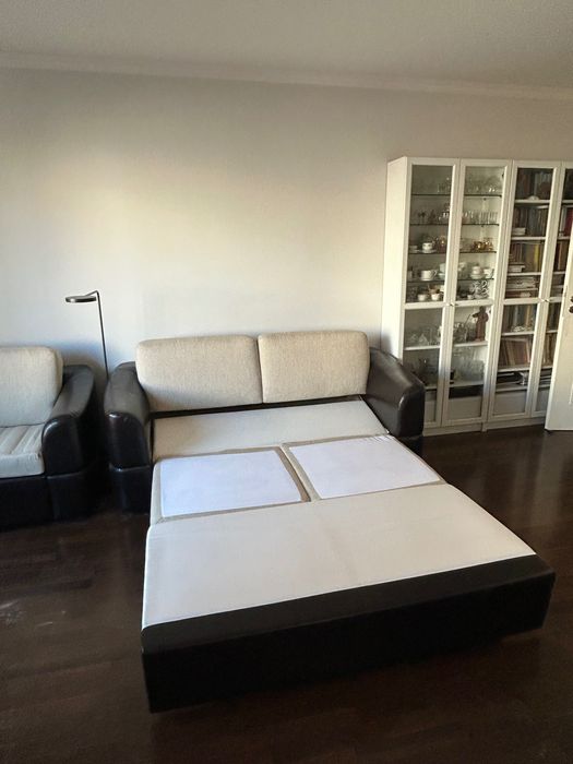 Канапе и фотьойл / разтегателни на единично и двойно легло