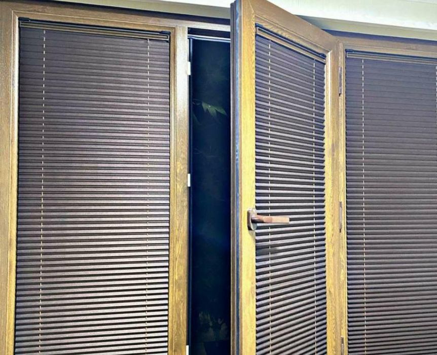 Жалюзи Плисе,горизонталные,комбо день и ноч