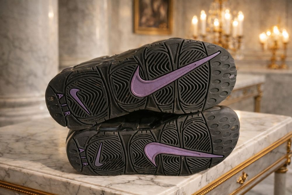 Nike Air UPTEMPO N 35 кожени
