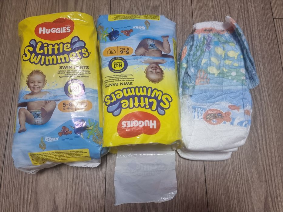 Scutece de apa Pampers