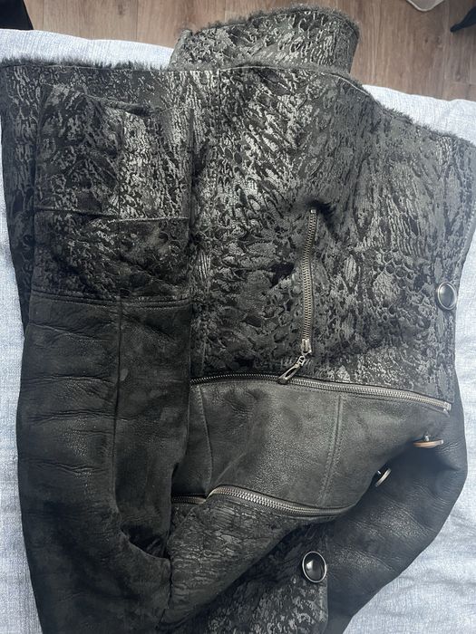 Женская дубленка р44