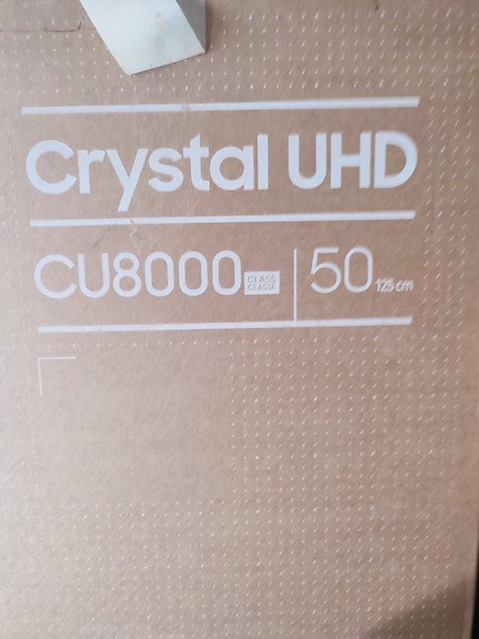 Смарт телевизор Samsung CU8000 4K HDR 50"
