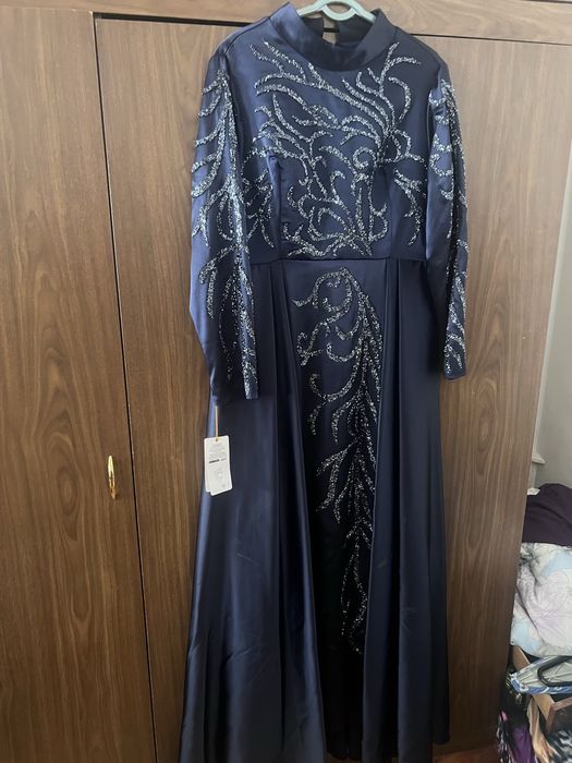 Темно синия алатье