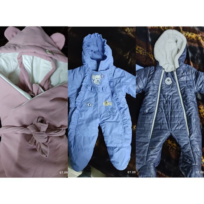 Зимние комбинезоны