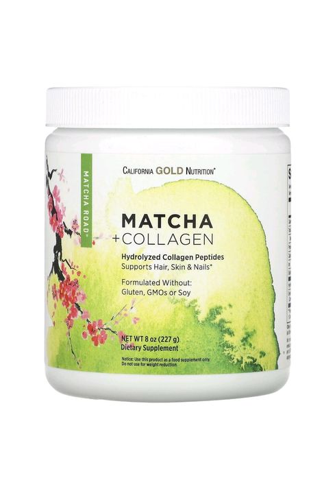 Матча с коллагеном 227г.Оригинал. Доставка по городу бесп