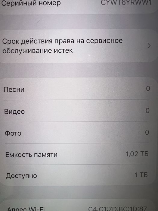 Айфон 15 про макс 1 терабайт