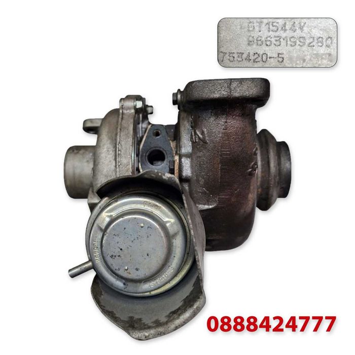 Турбина/Турбо Citroen/Ford/Mazda/Mini/Peugeot/Volvo - 1.6 D GARRETT 9663199280