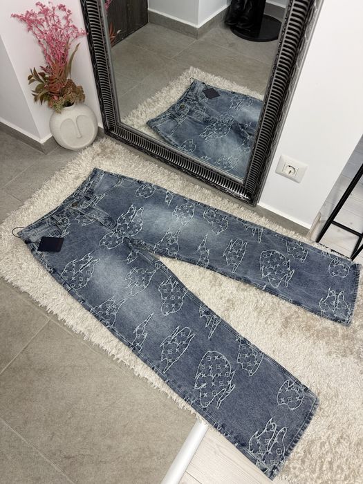 Blugi jeans Louis Vuitton colectie noua Premium