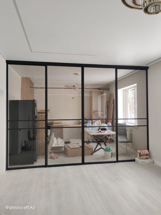 Душевые кабины, перегородки