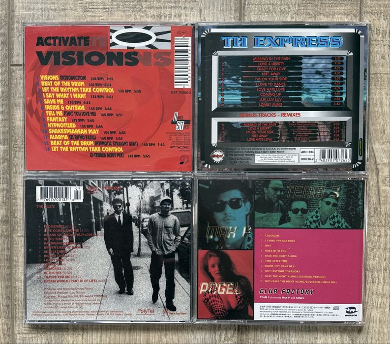 Pachet 31 cd Eurodance Activate/CapitalSound/TH Express - Cd-uri rare!