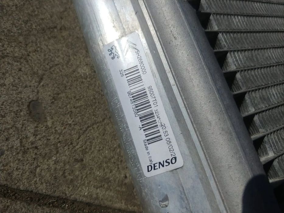 radiator clima ac 1.2b citroen c3 3 sx 2022 9674813580