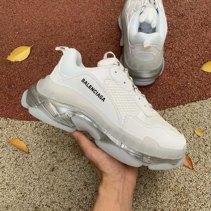 Balenciaga Triple S - Brown/Cream/Grey
