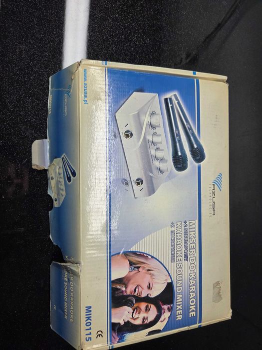 Preamplificator Microfon cu Efect 2 Microfoane Karaoke Azusa MIK0115