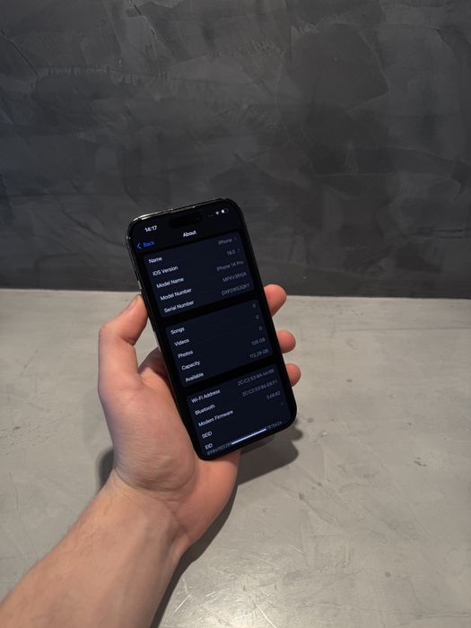 КАТО НОВ Iphone 14 Pro  128 GB Black