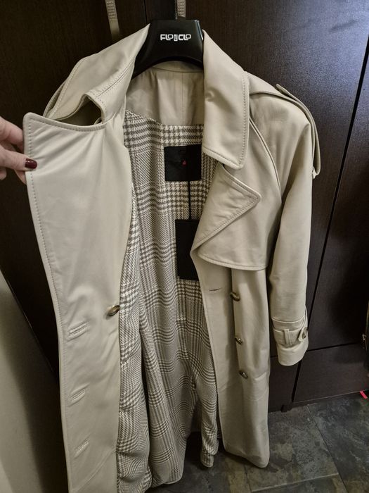 Палто от естествена кожа