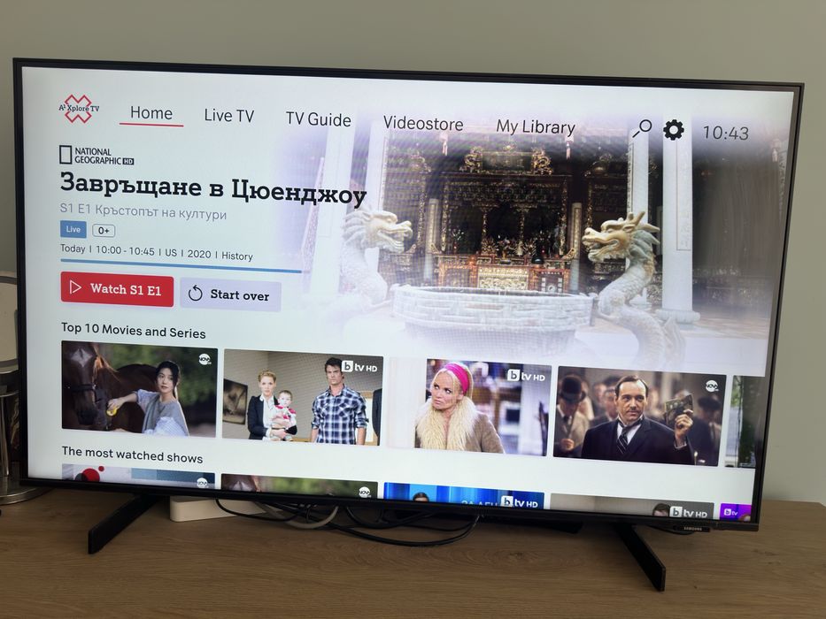 Samsung cu8000 43 инча ТОП ОФЕРТА