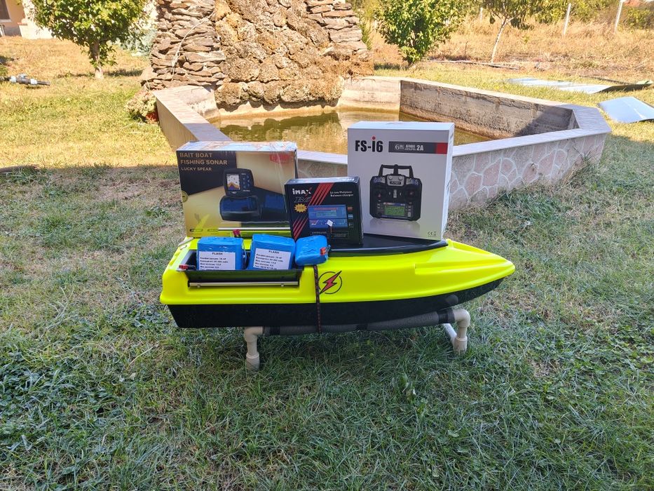 Flash бърза лодка за захранка GPS гаранция