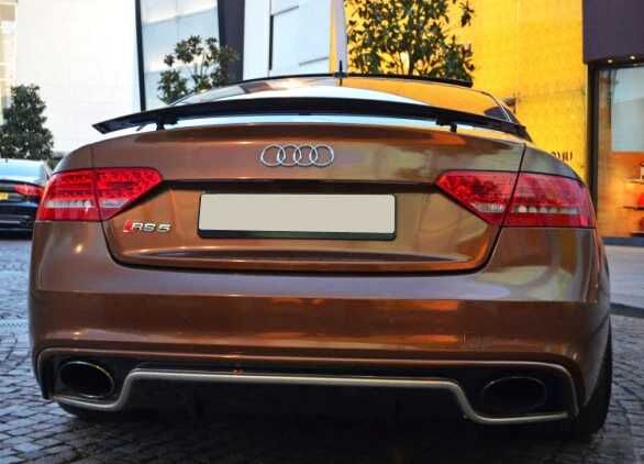 Prelungire bara spate fusta spoiler lip difuzor AUDI A5 8T COUPE