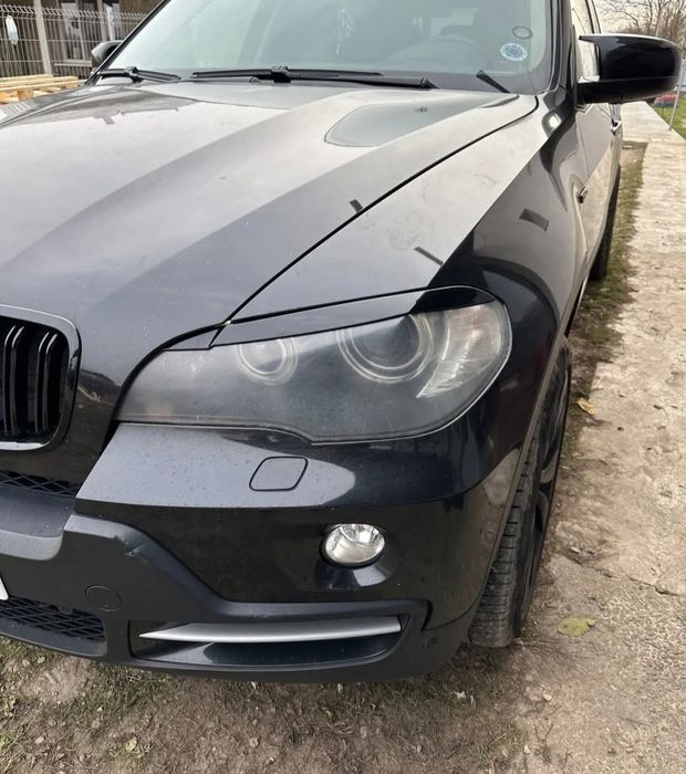 Вежди за фарове за BMW X5 E70 БМВ Х5 Е70 черни пиано лак